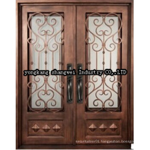 High Quality Elegant Security Exterior Panel Door